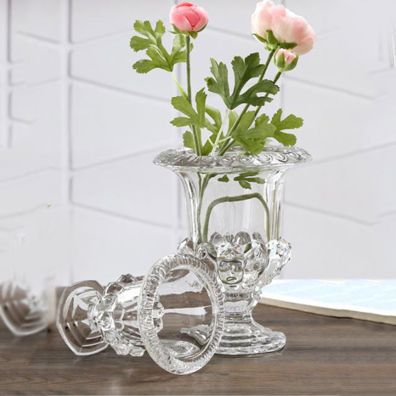 Clear Glass Flower Vase Stem P - Florist Supply Bulk のレビューと価格