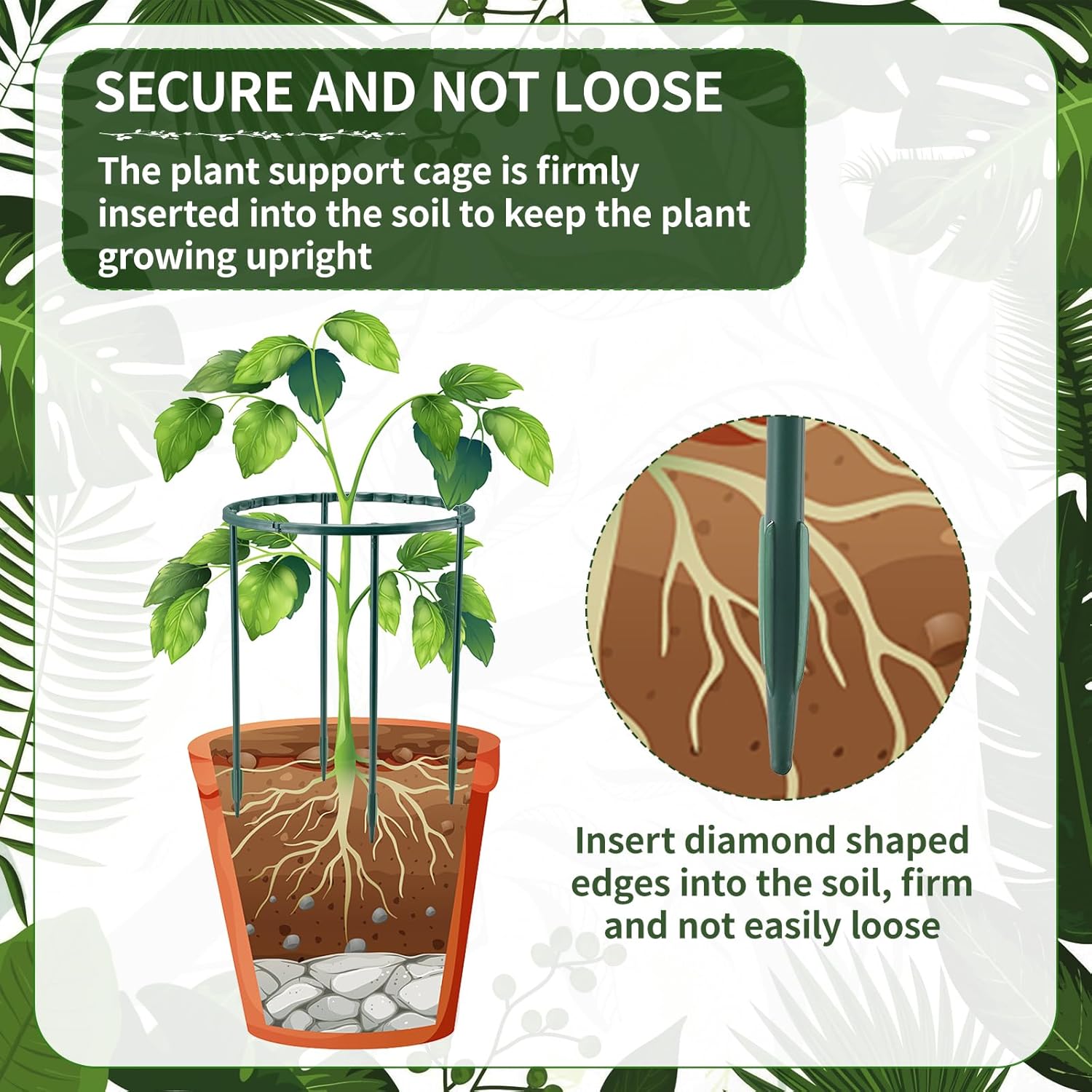 1/16pcs Plant Support Stake Fl - Florist Supp のレビューと価格