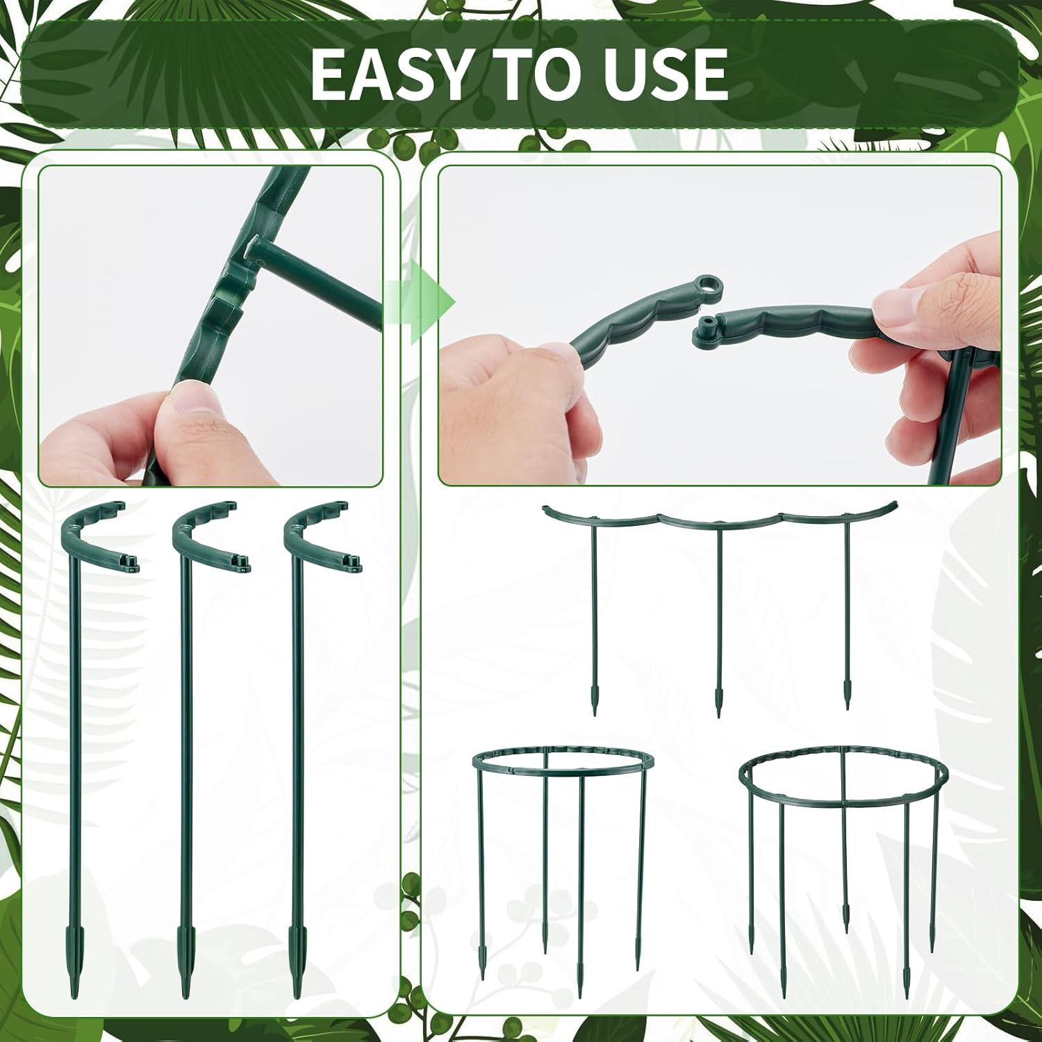 1/16pcs Plant Support Stake Fl - Florist Supp のレビューと価格