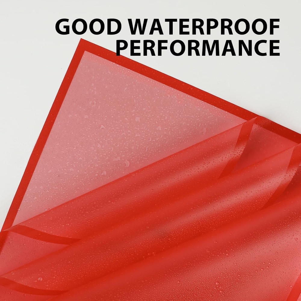 Translucent Red Waterproof Flo - Florist Supply Bulk のレビューと価格
