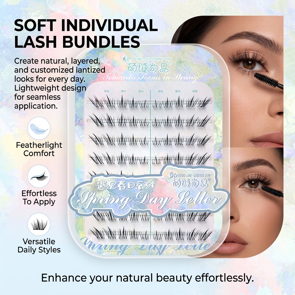 8 Rows Segemented False Eyelas - Florist Supply Bulk のレビューと価格
