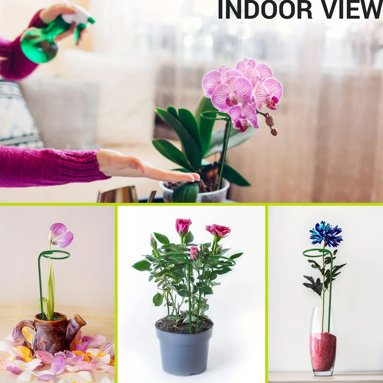 1-10pcs Metal Single Stem Plan - Florist Supp のレビューと価格