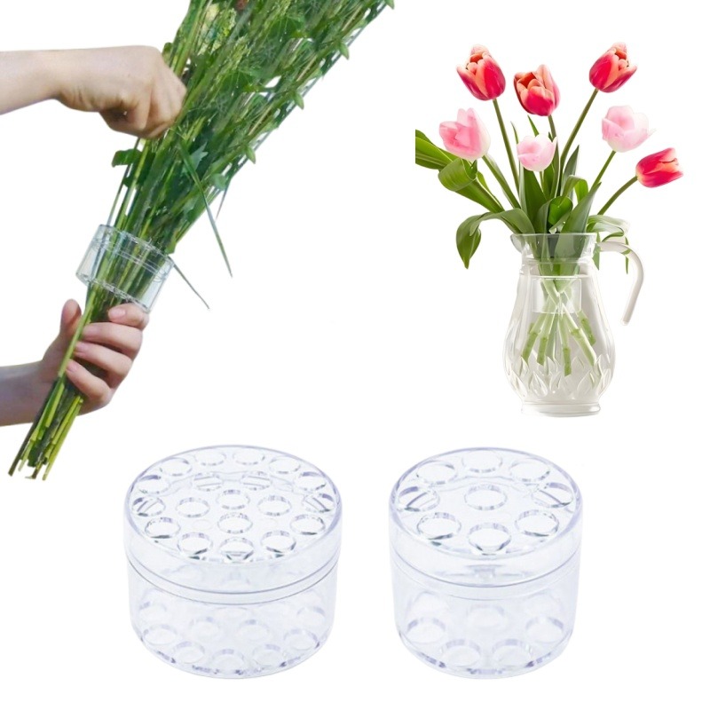 Spiral Stem Holder Sturdy Clea - Florist Supp のレビューと価格